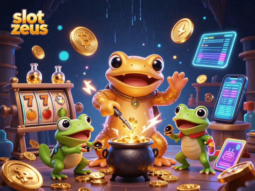 Slot Zeus menarik peluang jackpot dengan karakter menarik dalam desain kasino digital.