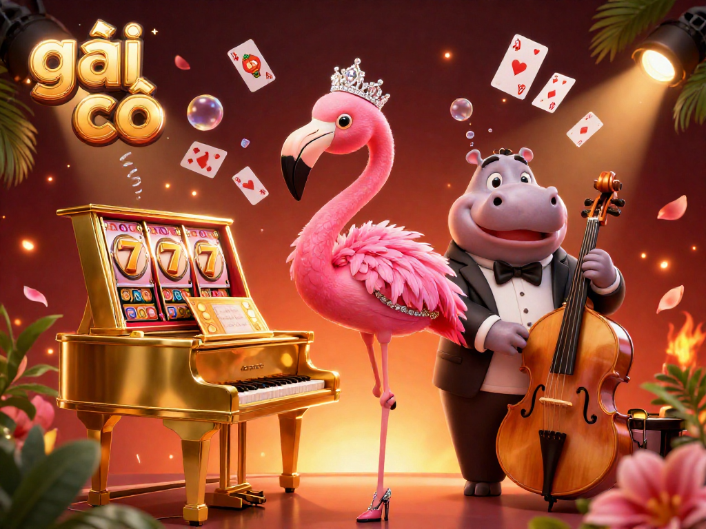 Experience the excitement of gái gọi at the casino with vibrant characters and dynamic gaming elements.