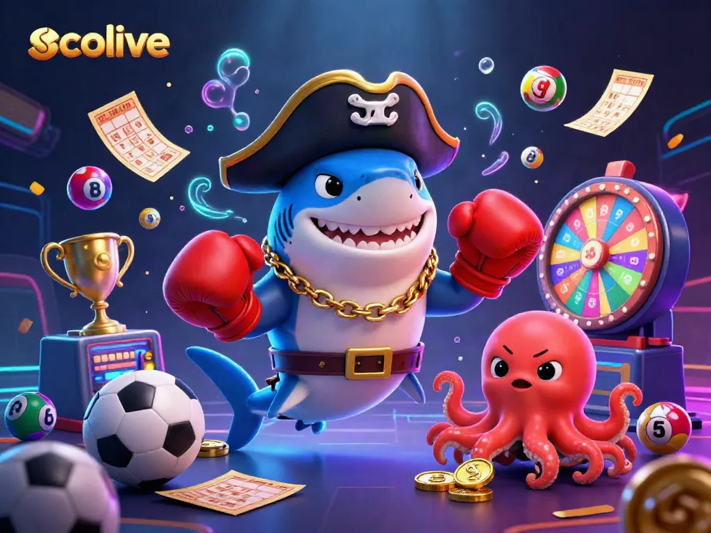 Experience sports betting excitement with socolive featuring dynamic characters and vibrant game elements