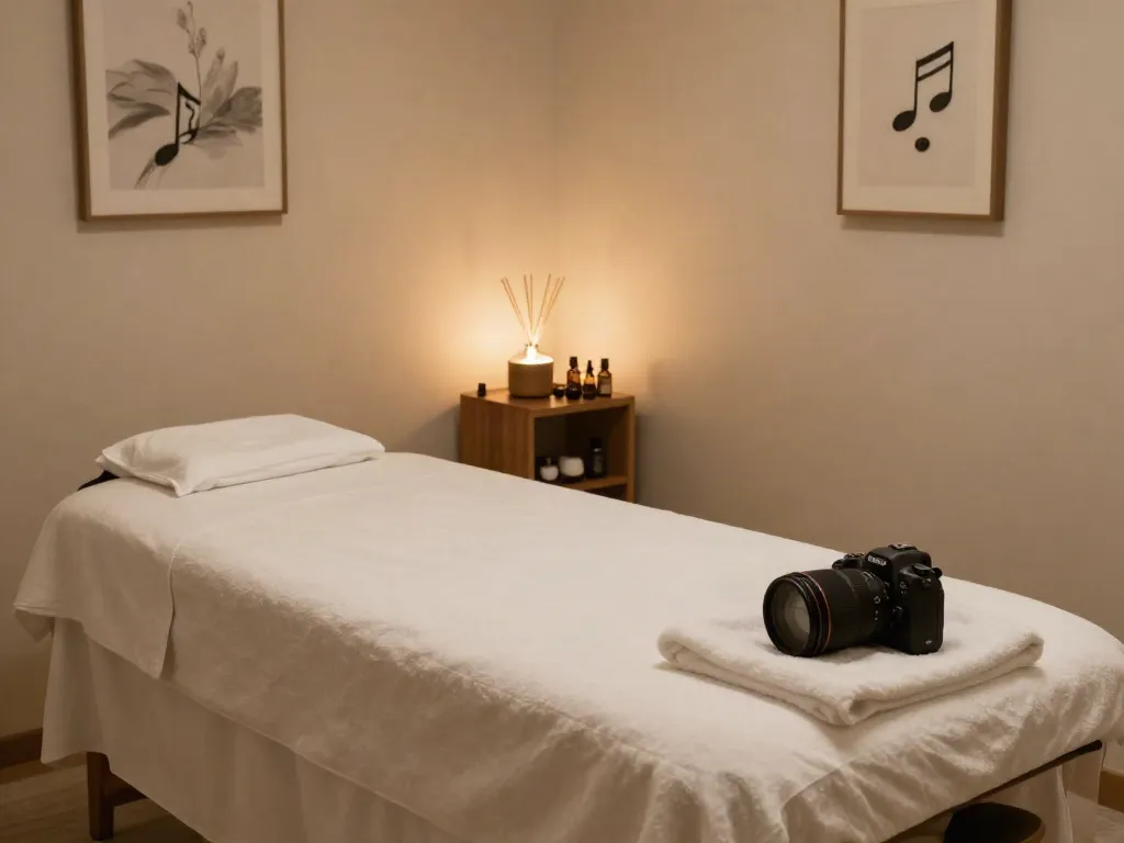 Inviting setting for 영등포출장마사지 with tranquil ambiance and soothing elements