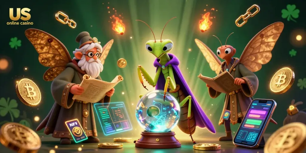 Experience the thrill of the us online casino with vibrant characters and gaming elements.