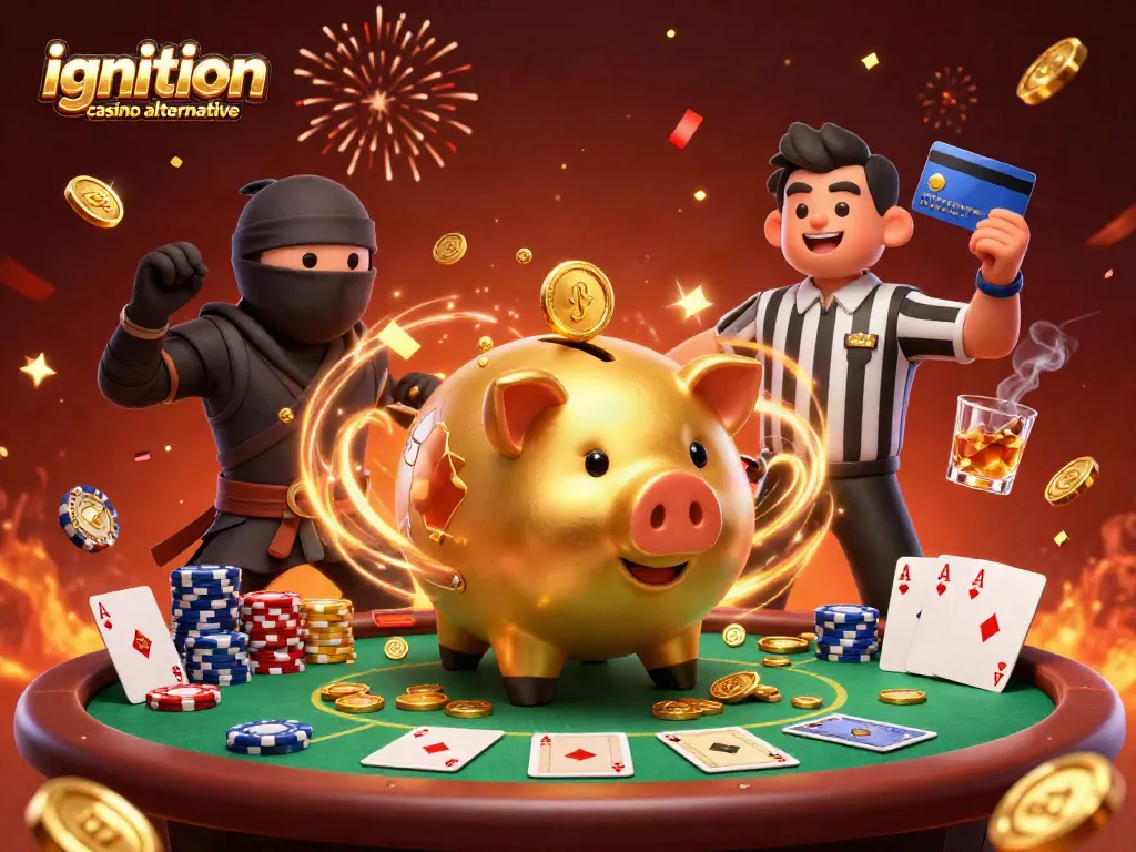 Engage with top ignition casino alternative featuring vibrant poker scene and fun characters.