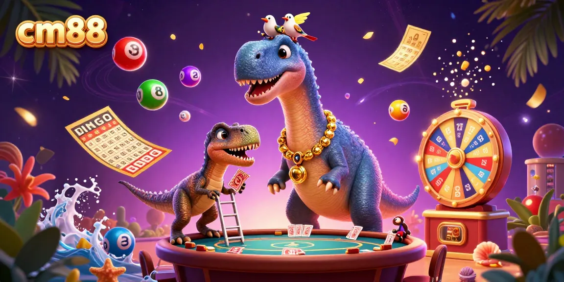 Experience the excitement at cm88 casino with game-filled adventures featuring dinosaurs.