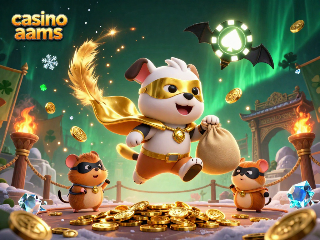 SCOPRI e gioca nel mondo del casinò non AAMS con un cane supereroe e il suo amico criceto!