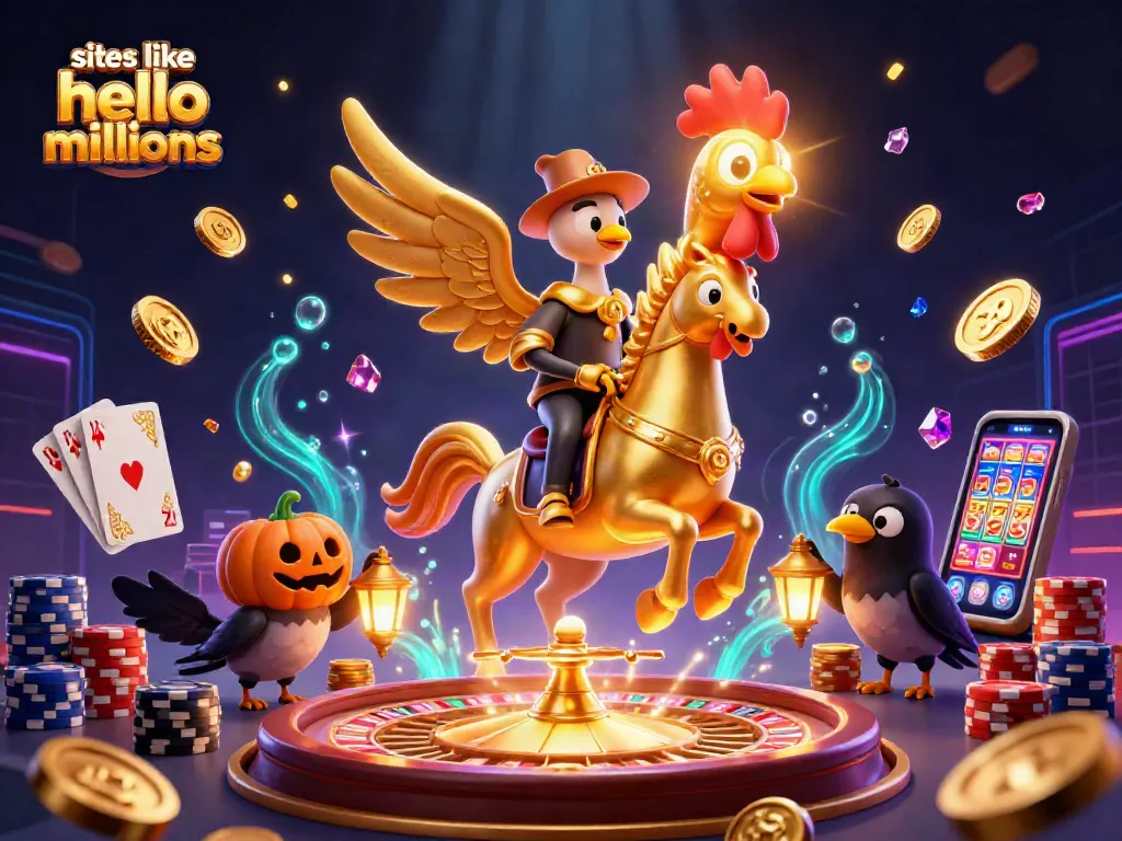 Play exciting games like sites like hello millions, with thrilling casino action and vibrant visuals.