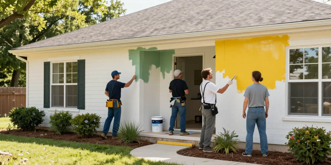 Painters in Plano, TX providing professional painting services, trusted local contractors enhancing homes.