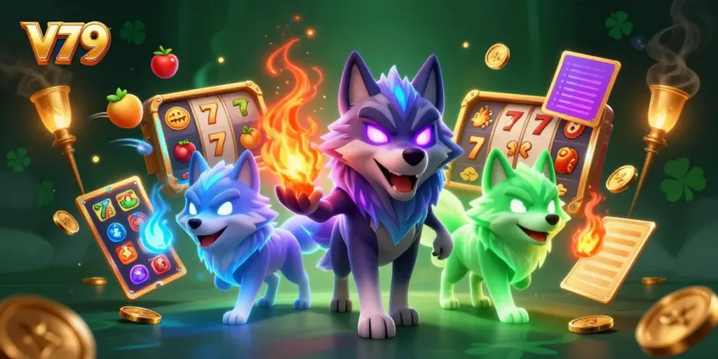 Trải nghiệm chơi game tại V79 với các biểu tượng và giao diện cực kỳ hấp dẫn.