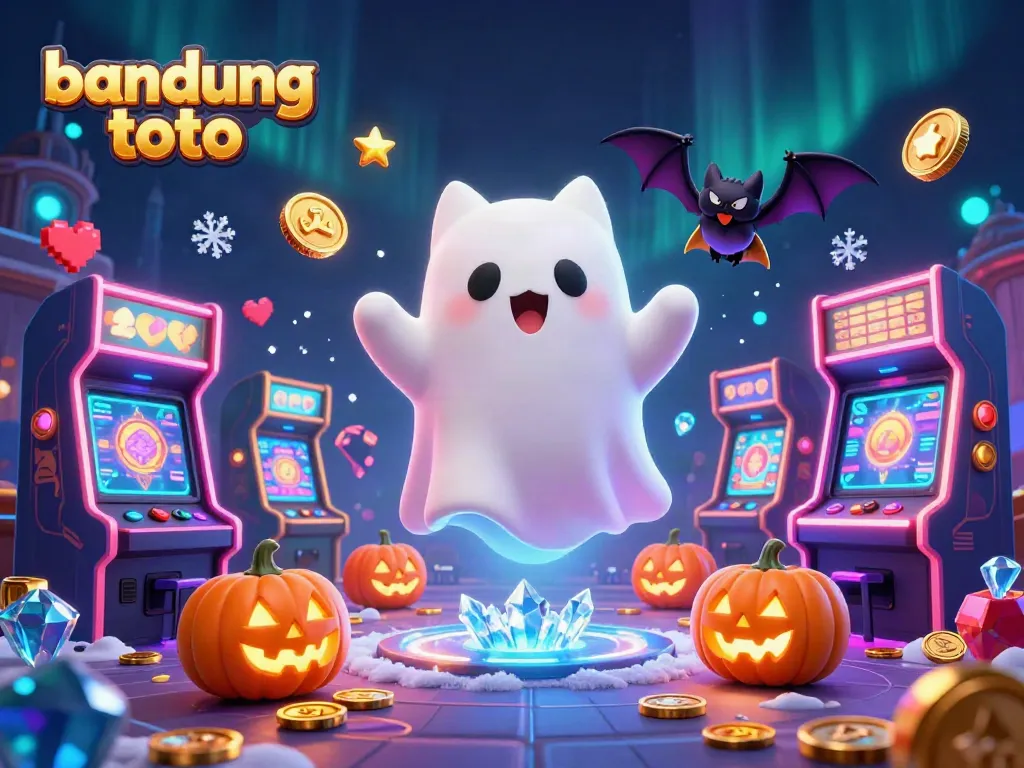 Experience bandung toto's thrilling ghost cat adventure in a haunted casino filled with vibrant gaming elements.