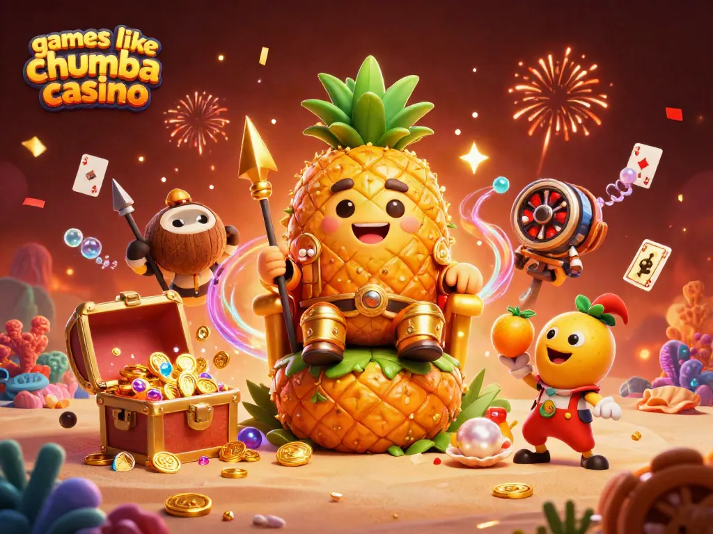 Experience the excitement of games like Chumba Casino with vibrant characters and dynamic action.
