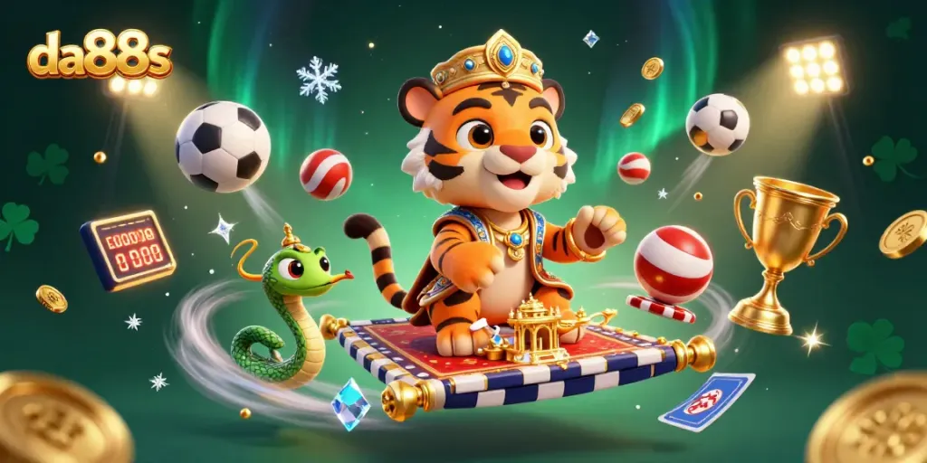 Win big with da88s at exciting casino games featuring vibrant sports elements and dynamic characters.