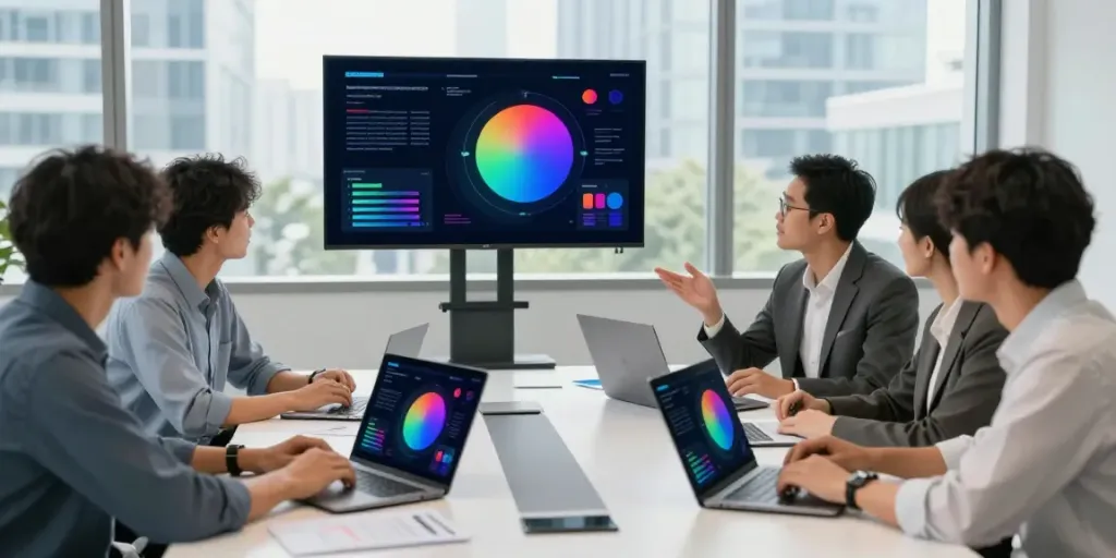 Dynamic insurtech office collaboration showcasing insurance technology news innovations.