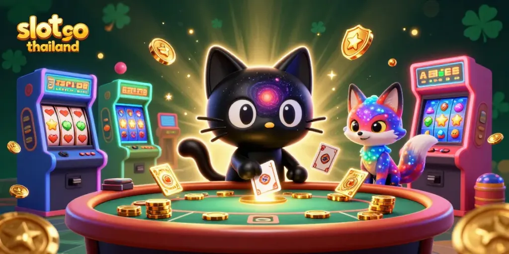 Experience thrilling gameplay with the stunning visuals of slot gacor thailand and cosmic elements.
